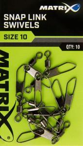 Matrix Snap Link Swivels 10st. Size 16