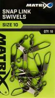 Matrix Snap Link Swivels 10st. Size 16 - thumbnail