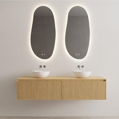 Onderkast Gliss Design Timotheus 200 CM 2 Lades Incl Topplaat Pure