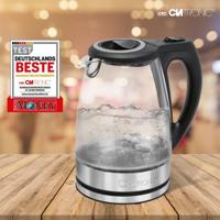 Clatronic WKS 3744 G Waterkoker Aantal/Volume: 1.7 l RVS, Glas - thumbnail