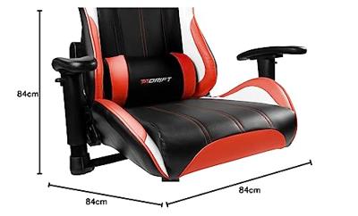 Kantoorstoel DRIFT DR175 Rood Zwart - thumbnail