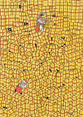 Jan Van Haasteren legpuzzel - expert 4 overal cadeautjes, 500st.