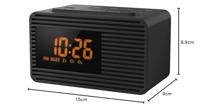 Panasonic RC-800EG-K Wekkerradio VHF (FM) Zwart - thumbnail