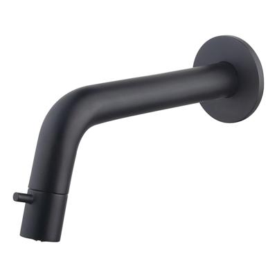 Wiesbaden Inbouw Fonteinkraan Sophia Inkortbaar Rond Mat Zwart