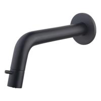 Wiesbaden Inbouw Fonteinkraan Sophia Inkortbaar Rond Mat Zwart - thumbnail