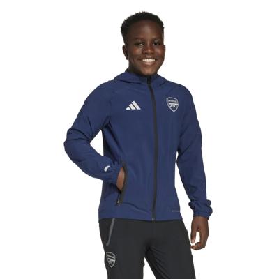 adidas Arsenal Vis Tech Vest 2025-2026 Kids Donkerblauw Wit Zwart