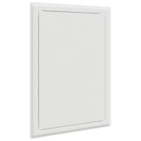 Toegangs paneel Wit 20 x 30 cm Staal - thumbnail