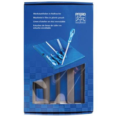 PFERD TOOLS 11801532 Werkplaatsvijlenset kap 2 in PVC-roltas incl. kartonnen doosje Lengte 200 mm 1 stuk(s)