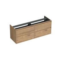 Onderkast Forzalaqua Reno 160x51x60 cm 4 Lades Softclose Eiken Oyster Forzalaqua - thumbnail