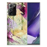 Smartphone hoesje Samsung Galaxy Note20 Ultra Letter Painting - thumbnail