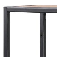 Bendt Hangend Wandrek 'Holger' Hout / metaal 4-laags asymmetrisch, 91 x 75 cm - thumbnail