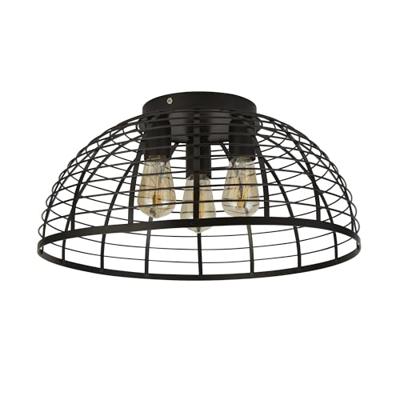 Searchlight Industriële plafondlampVision Ø 40cm - 85981-3BK