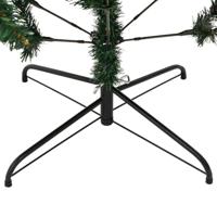 VidaXL Kunstkerstboom met scharnieren en standaard 210 cm - thumbnail