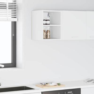 Hangkast met plank Riga Wit 30 x 29,5 x 40 cm Bewerkt hout