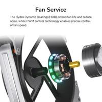 COUGAR Gaming CF-APR12HB3-RGB Computer behuizing Ventilator 12 cm Zwart 3 stuk(s) - thumbnail