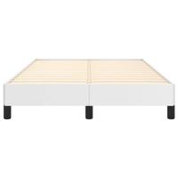 Bedframe kunstleer wit 120x200 cm - thumbnail