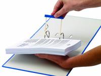Bankers Box Pro Clip, blauw, doos van 50 stuks - thumbnail