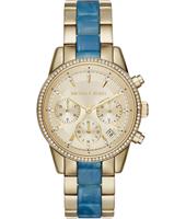 Horlogeband Michael Kors MK6328 Staal Turquoise 18mm Horlogeband Michael Kors MK6328 Staal Turquoise 18mm