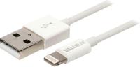 Nedis CCGB39300WT20 Sync And Charge-kabel Apple Lightning - Usb-a Male 2,0 M Wit - thumbnail