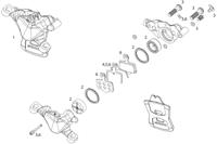 SRAM schijfrem "level bronze stealth" disc brake level bronze stealt.rear 2000mm - thumbnail