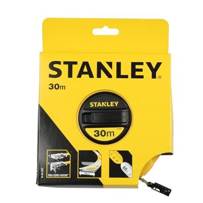 Stanley handgereedschap Landmeter Fiberglas gesloten kast | 30m - 12,7mm - 0-34-297 - thumbnail
