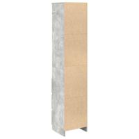 Highboard 37,5x35x180 cm spaanplaat betongrijs - thumbnail