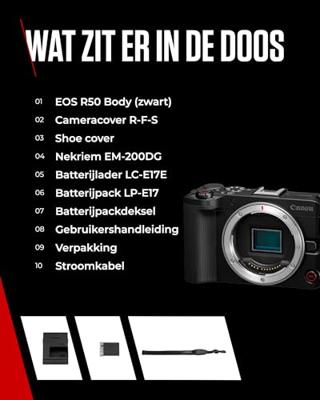 Canon EOS R50 V body