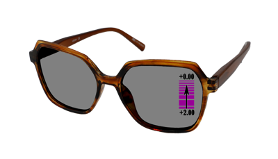 Leeszonnebril Vista Bonita Mira Progressief-Amber Dawn-+2.00 Leeszonnebril Vista Bonita Mira Progressief-Amber Dawn-+2.00
