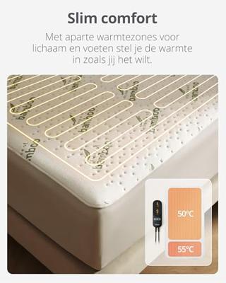 Duux Snooze Fleece Heated Underblanket 200 x 90 Elektrische deken