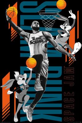 Poster Space Jam - 2 Slam Dunk 61x91,5cm Poster Space Jam - 2 Slam Dunk 61x91,5cm