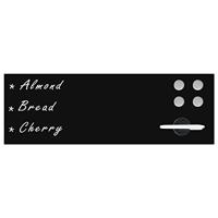 VidaXL Schoolbord voor aan de wand magnetisch 60x20 cm glas - thumbnail