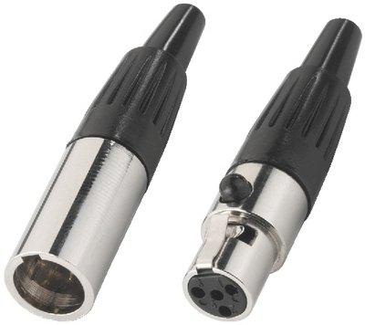 Monacor XLR-407/J Mini-XLR-koppeling