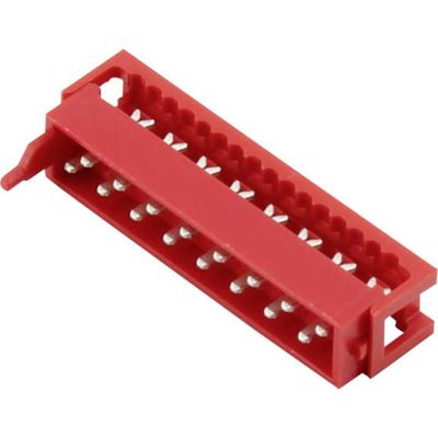 Connfly DS1015-01-20R6 Male behuizing (kabel) Micro-MaTch Totaal aantal polen: 20 Rastermaat: 1.27 mm Inhoud: 1 stuk(s)