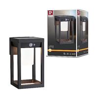 Paulmann 94572 Marisol Wandlamp op zonne-energie Energielabel: G (A - G) 5.5 W Warmwit Zwart - thumbnail