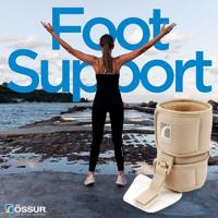 Össur Foot-Up Klapvoetbrace - L - Universeel - Beige - thumbnail