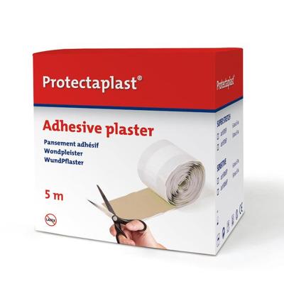 Elastische pleister protectaplast bruin 6cmx5m