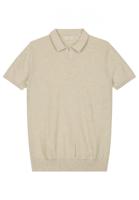 Dstrezzed Mercury Short Sleeve Polo 420026 Poloshirts 262 Desert Brown - thumbnail