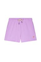 Like Flo zomer sweat short meisjes teens - lila - palm - Fibo - thumbnail