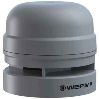 Werma Signaltechnik Sirene 161.700.60 Midi Sounder 115-230VAC GY Continu geluid, Pulstoon 115 V/AC, 230 V/AC 110 dB