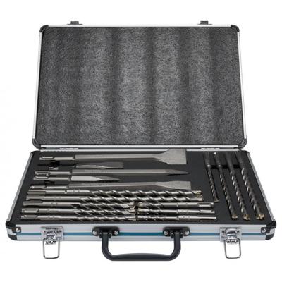 Makita Accessoires B-64680 | PB4S SDS+ boor/beitelset | 17-delig SDS-PLUS | in aluminium koffer - B-64680