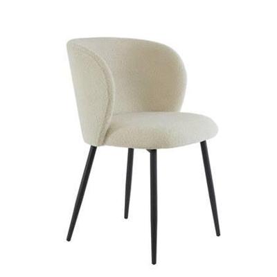 Light & Living Eetkamerstoel 'Elyna' Teddy, kleur Beige