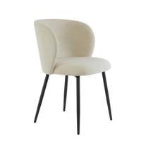 Light & Living Eetkamerstoel 'Elyna' Teddy, kleur Beige - thumbnail