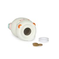 Coin bank Kawaii Melody white ceramic - thumbnail