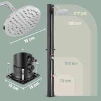 Solar Tuindouche, buitendouche, terrasdouche, zonneenergie - thumbnail