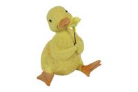 Countryfield eend met bloem 9x7x10cm - thumbnail