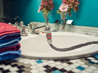 GARDENA CityGardening 18274-20 Tuinbroes met aansluitset