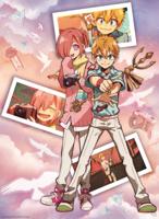 Poster Toilet-Bound Hanako-Kun - Kou and Mitsuba 38x52cm - thumbnail