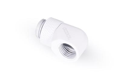Alphacool Eiszapfen L-connector rotatable G1/4 AG to G1/4 IG verbinding Alphacool Eiszapfen L-connector rotatable G1/4 AG to G1/4 IG verbinding