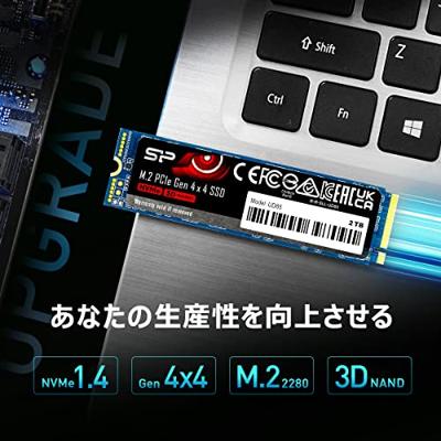 Silicon Power UD85 M.2 2 TB PCI Express 4.0 3D NAND NVMe