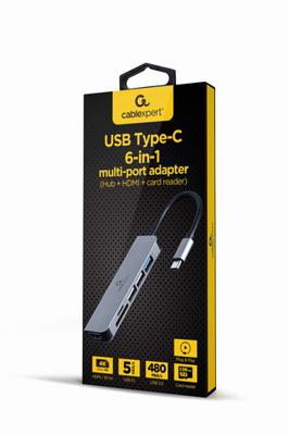 USB-C multi adapter 6-in-1